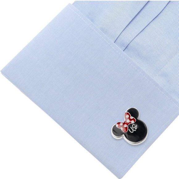 Disney Mickey and Minnie Mouse Cufflinks - Picture 3 of 5
